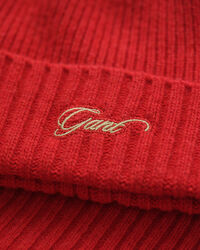 Script Beanie und Schal im Geschenkset