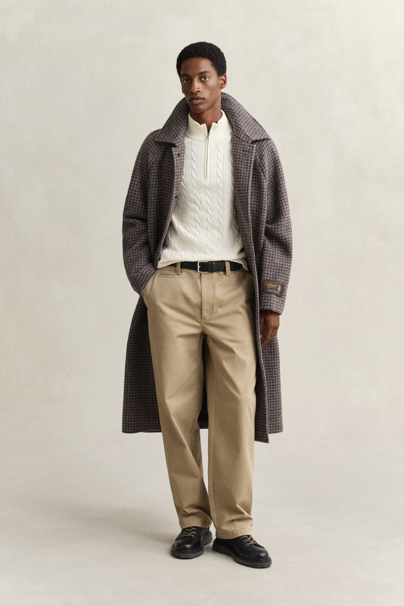 Zopfstrick Troyer aus Baumwolle