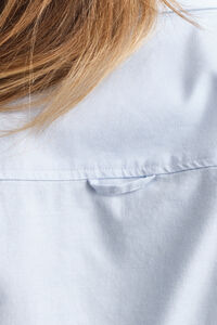 Stretch Oxford-Bluse