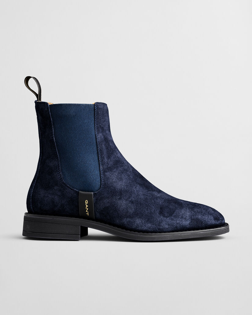 Fayy Chelsea Boot aus Veloursleder