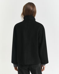 Kurze Rei&szlig;verschlussjacke aus Wolle