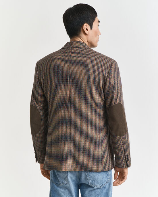 Slim Fit Houndstooth Karosakko