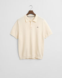 Poloshirt aus strukturierter Baumwolle