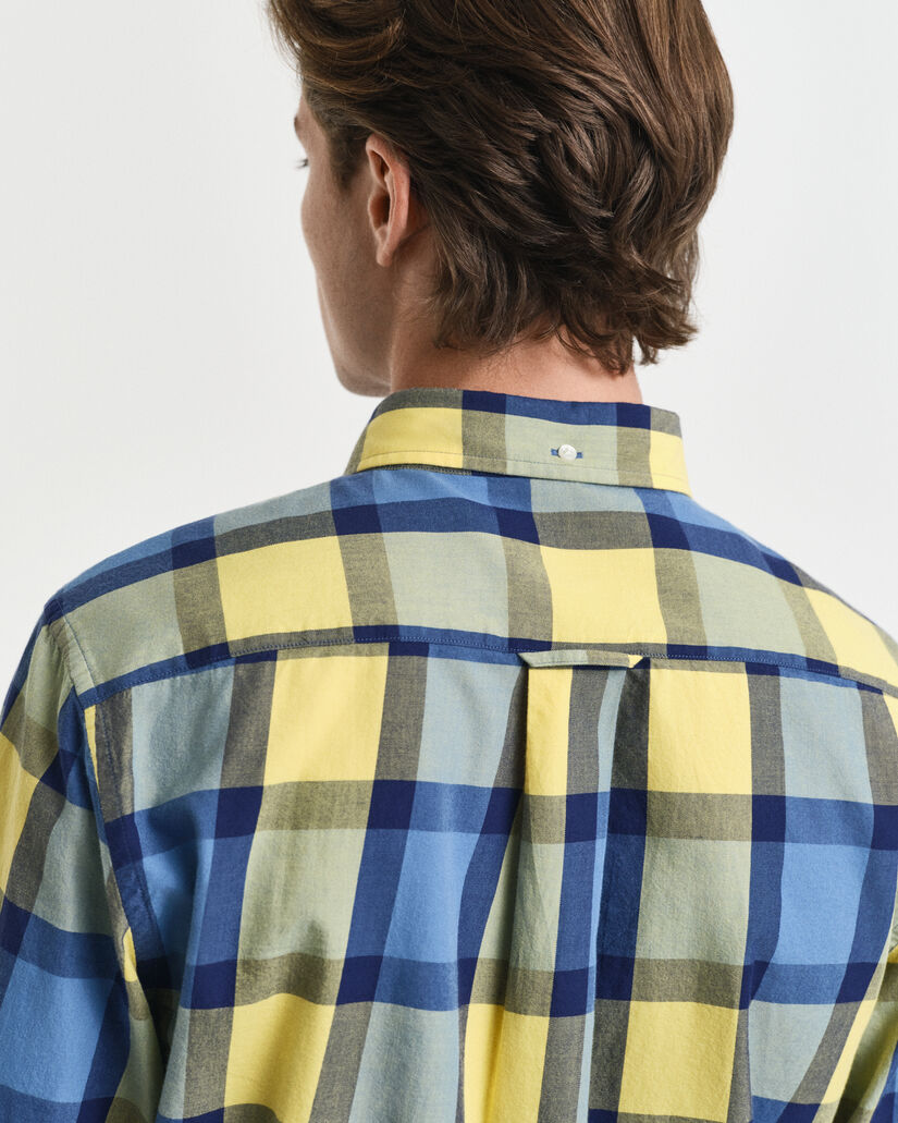 Relaxed Fit Twill Hemd mit Karomuster
