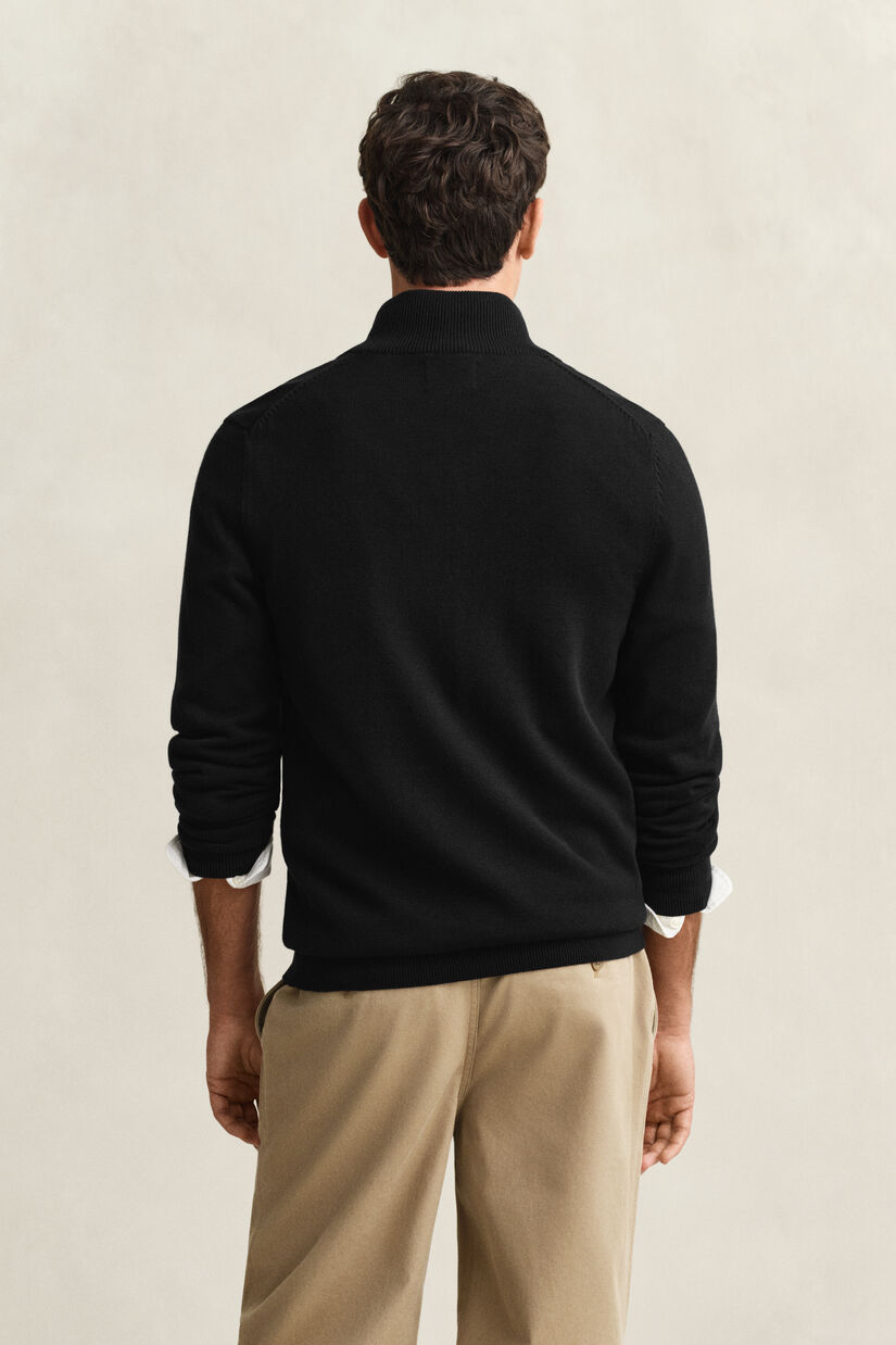 Casual Cotton Strickjacke mit Rei&szlig;verschluss