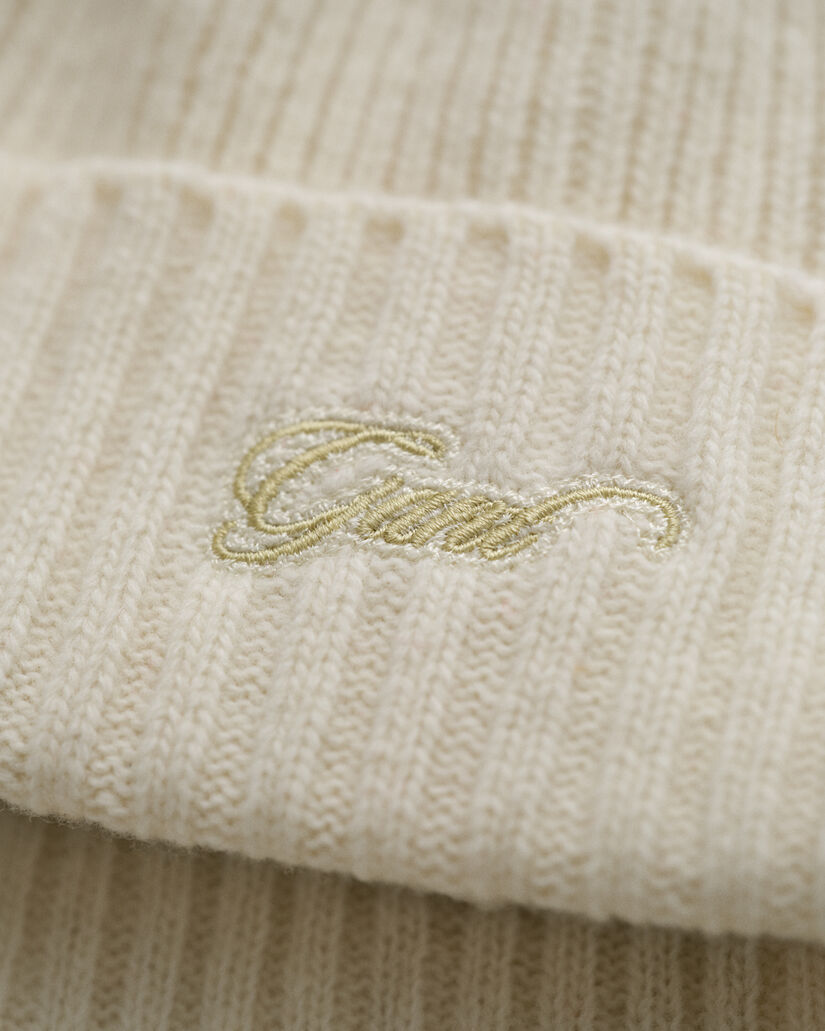 Script Beanie und Schal im Geschenkset