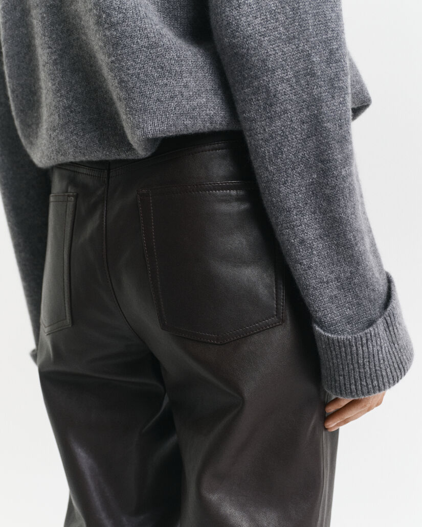 Lederhose im 5-Pocket-Design