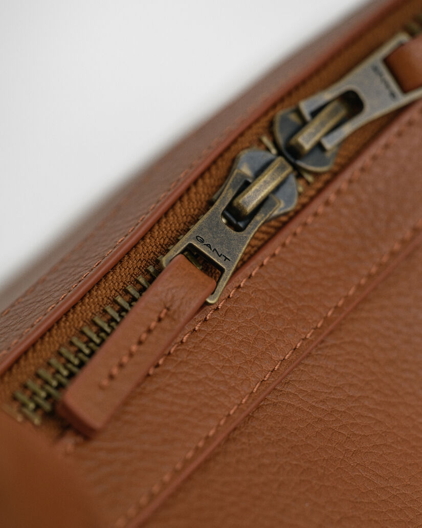 Duffel Bag aus Leder