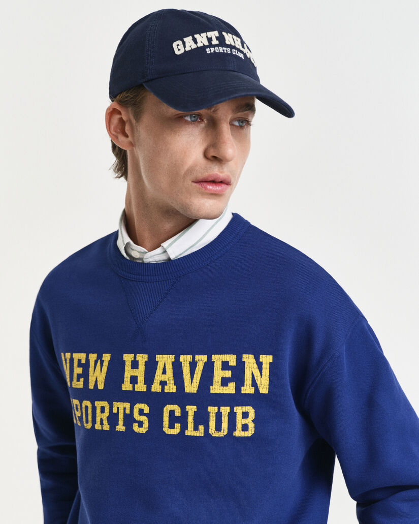 Graphic Rundhals-Sweatshirt