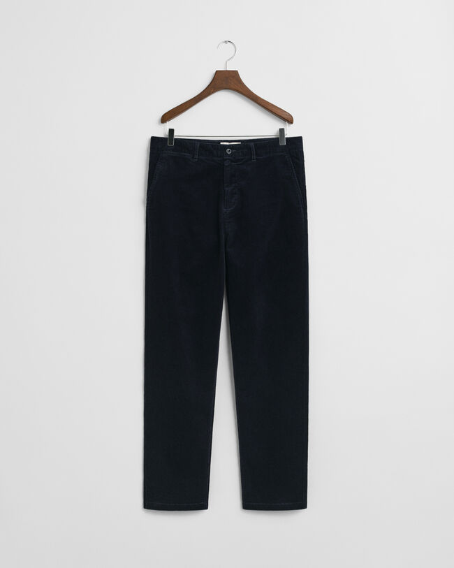 Regular Fit Cord-Chinohose