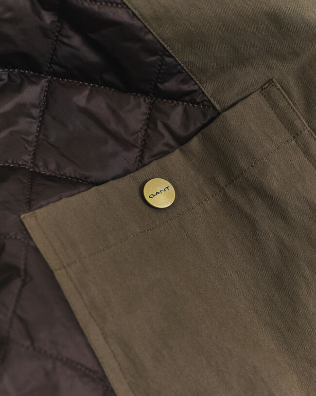 Waxed Cotton Barn Jacke