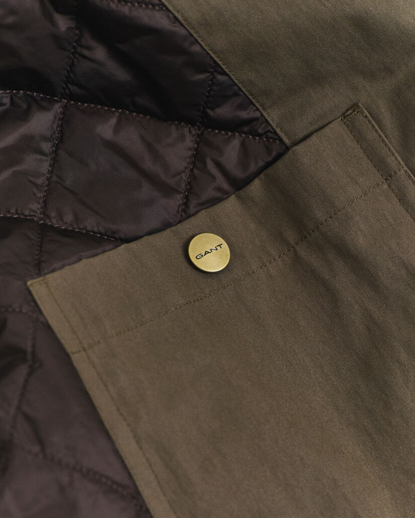 Waxed Cotton Barn Jacke