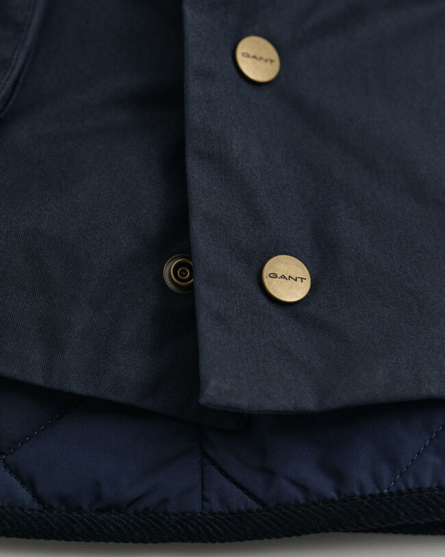 Waxed Cotton Double Decker Jacke