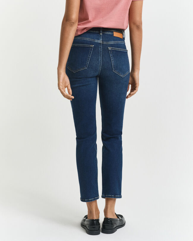 Verk&uuml;rzte Slim Fit Jeans