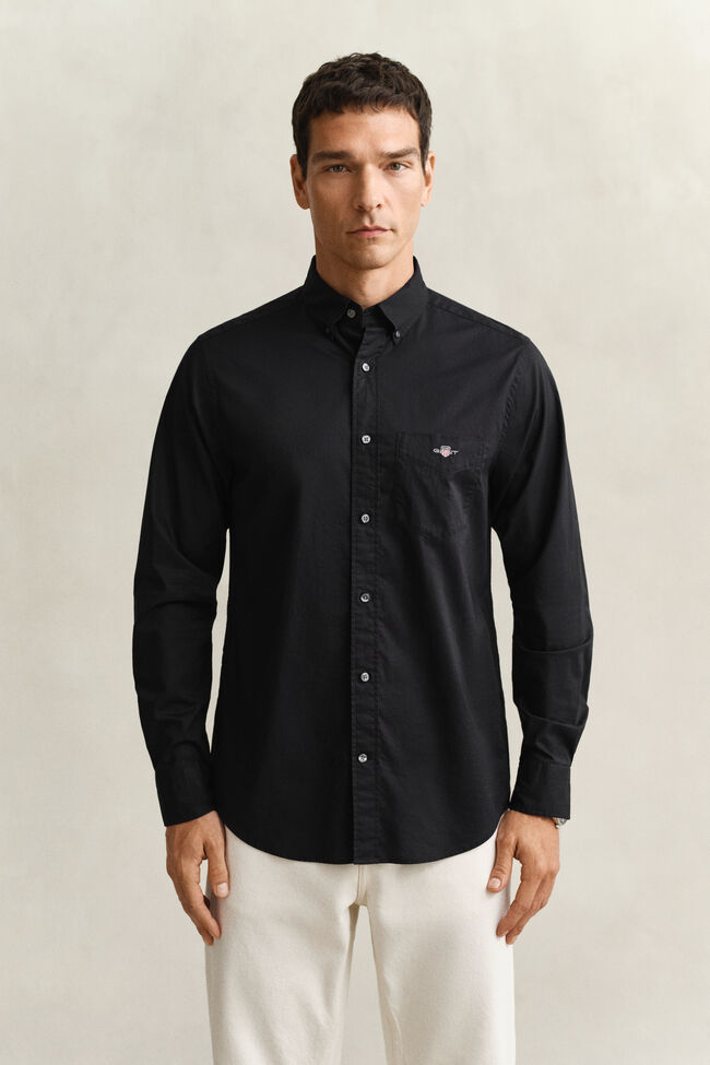 Regular Fit Classic Popeline Hemd