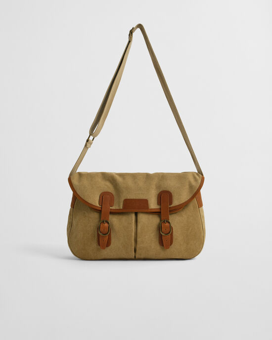 Fishing Tasche aus gewaschenem Canvas