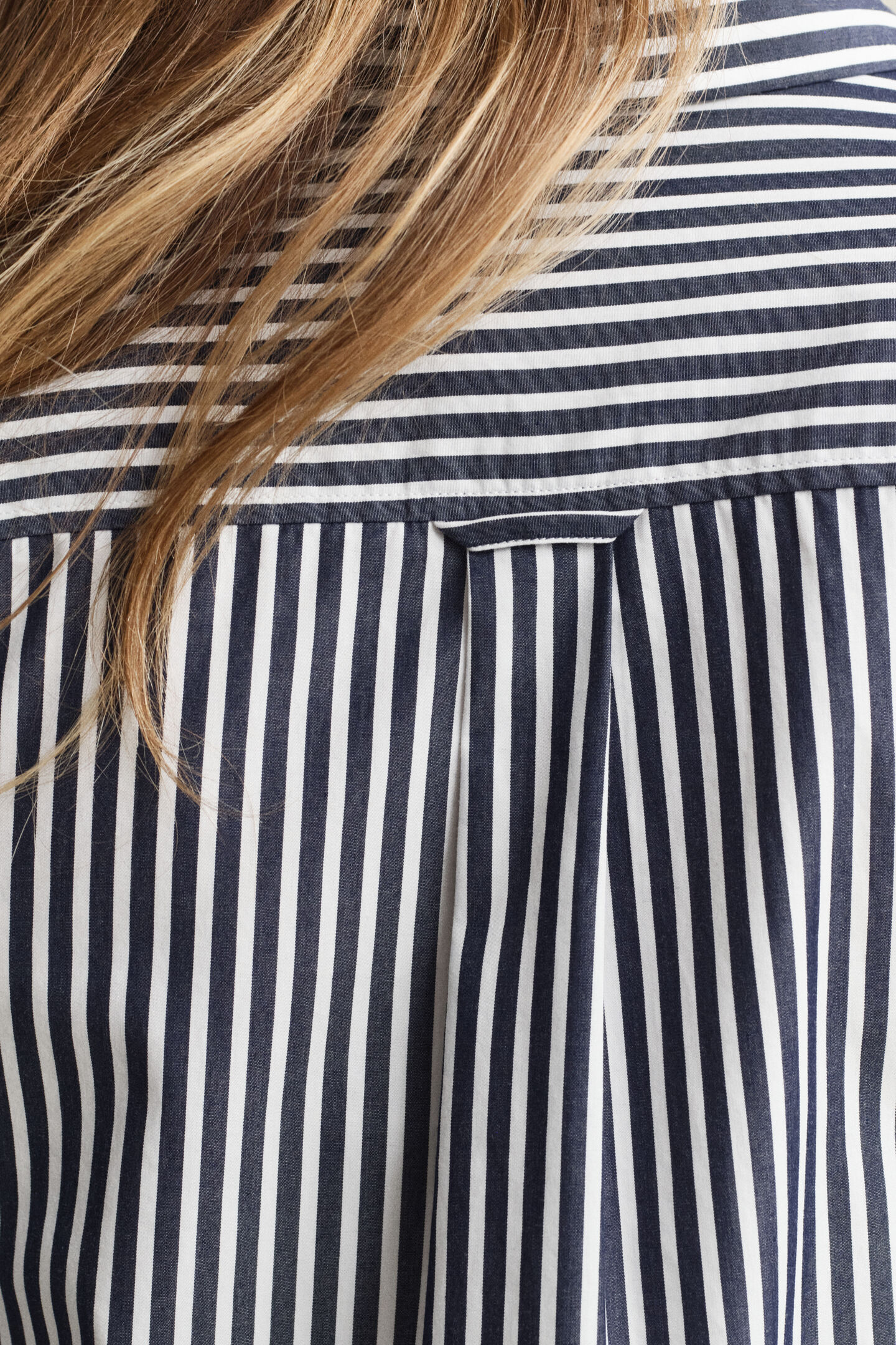 Regular Fit Classic Popeline Hemd mit Streifen