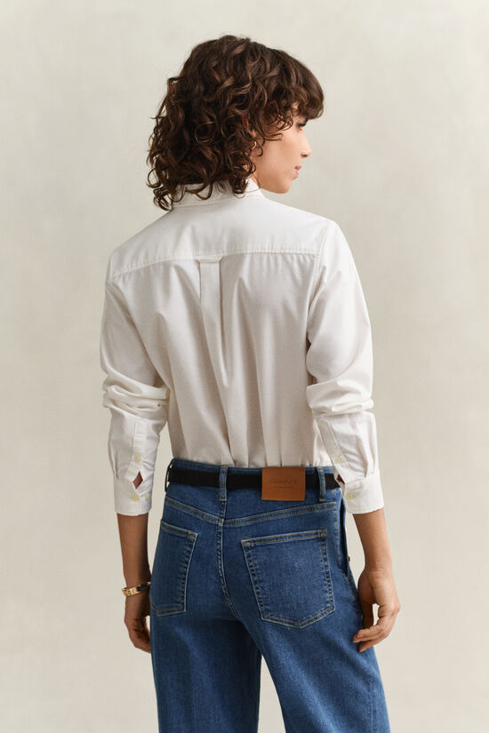 Regular Fit Classic Oxford-Bluse