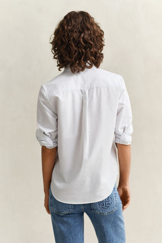 Regular Fit Classic Oxford-Bluse mit Streifen