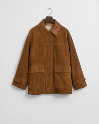 Barn Jacke aus Veloursleder