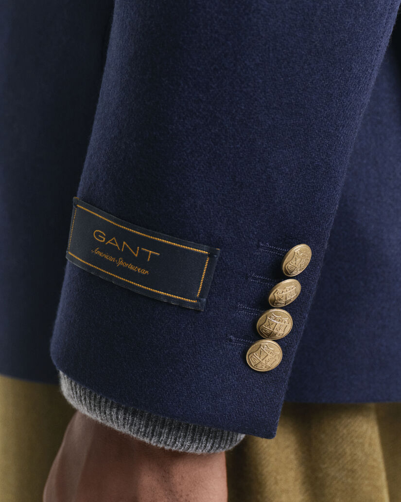 Club Sakko aus Wollflanell