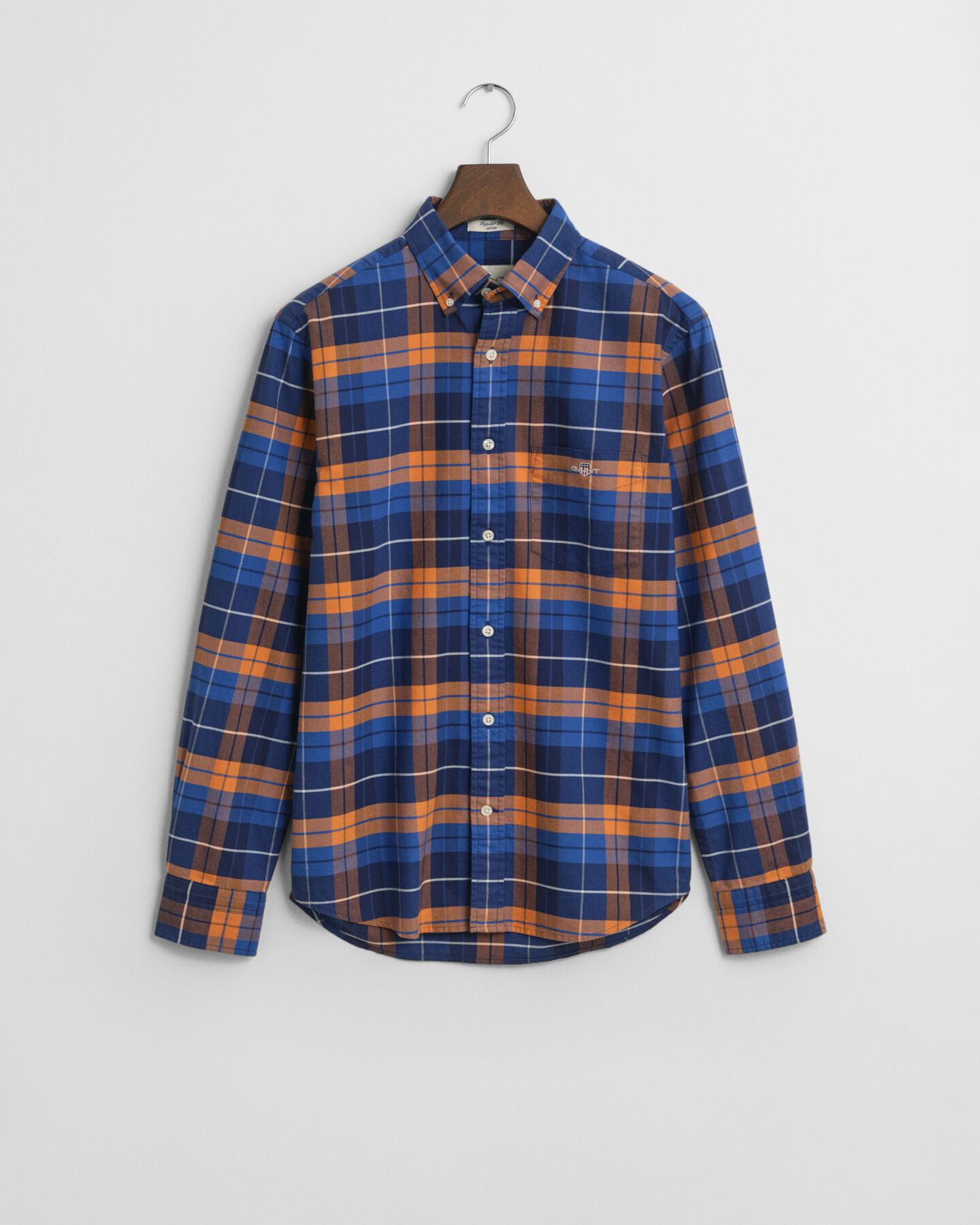 Regular Fit Classic Oxford-Hemd mit Karomuster