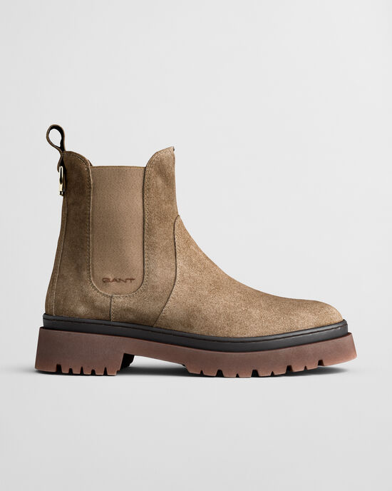 Aligrey Chelsea Boot aus Veloursleder