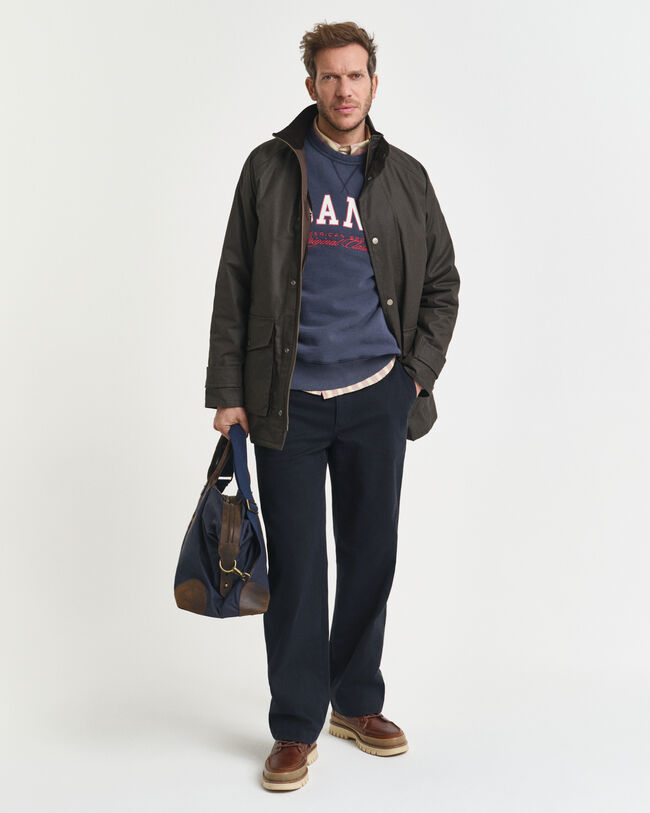 Collegiate Graphic Rundhals-Sweatshirt