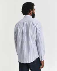 Regular Fit Classic Popeline Hemd mit Streifen