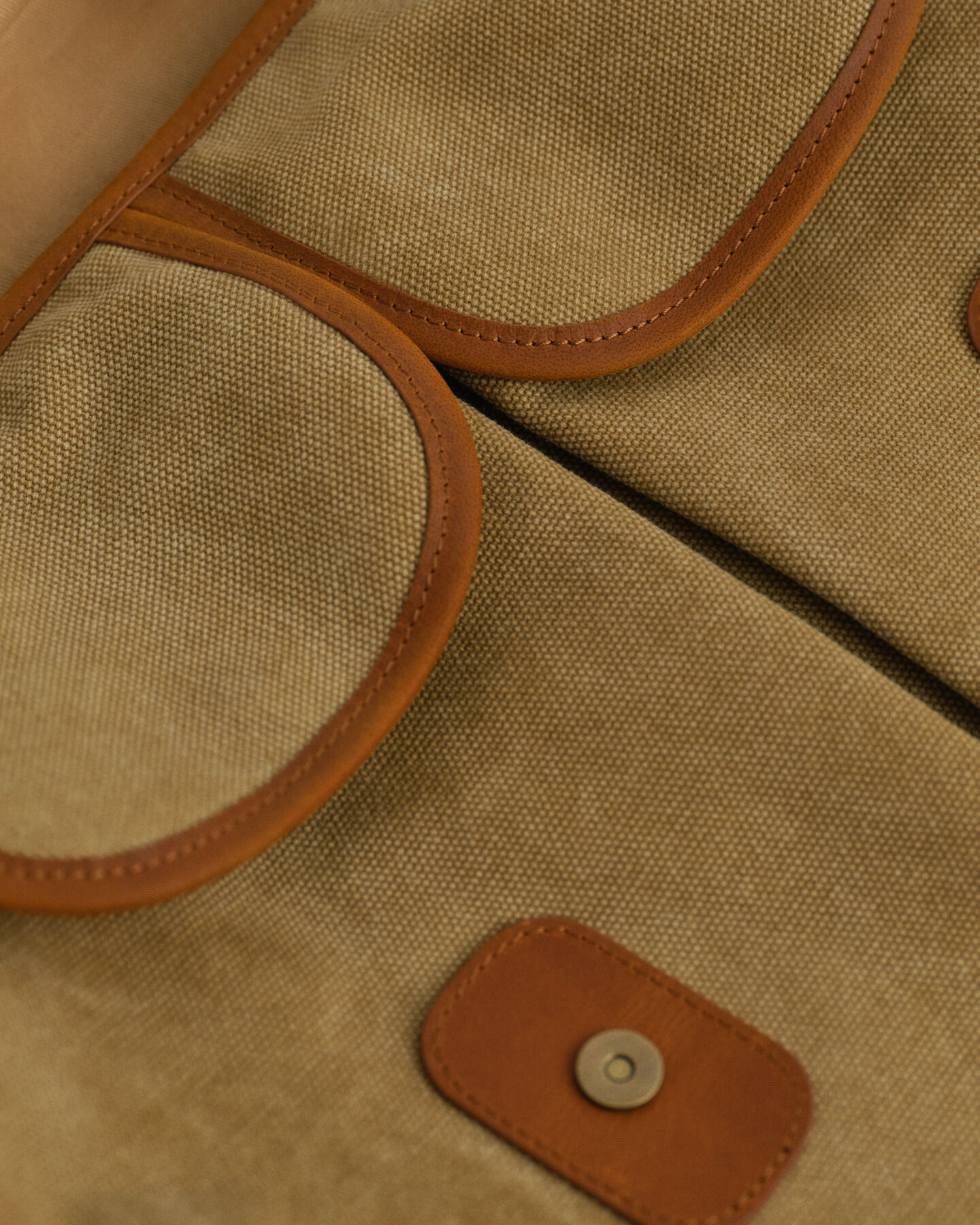 Fishing Tasche aus gewaschenem Canvas