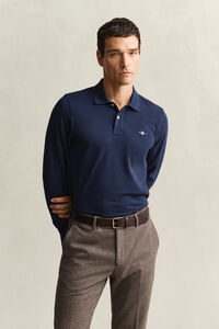 Langarm-Poloshirt