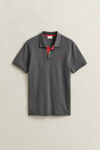 Kontrast Piqu&eacute; Poloshirt
