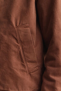 Jacke aus Baumwollcanvas