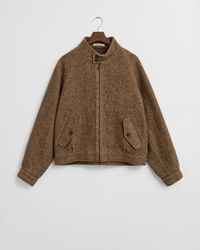 Harrington Jacke aus Wolle