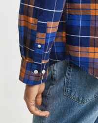 Regular Fit Classic Oxford-Hemd mit Karomuster