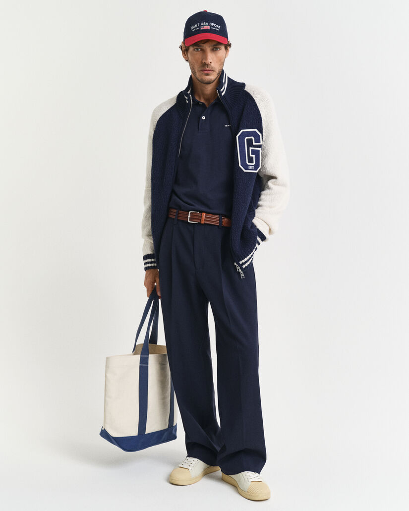 Tipped Piqu&eacute; Poloshirt