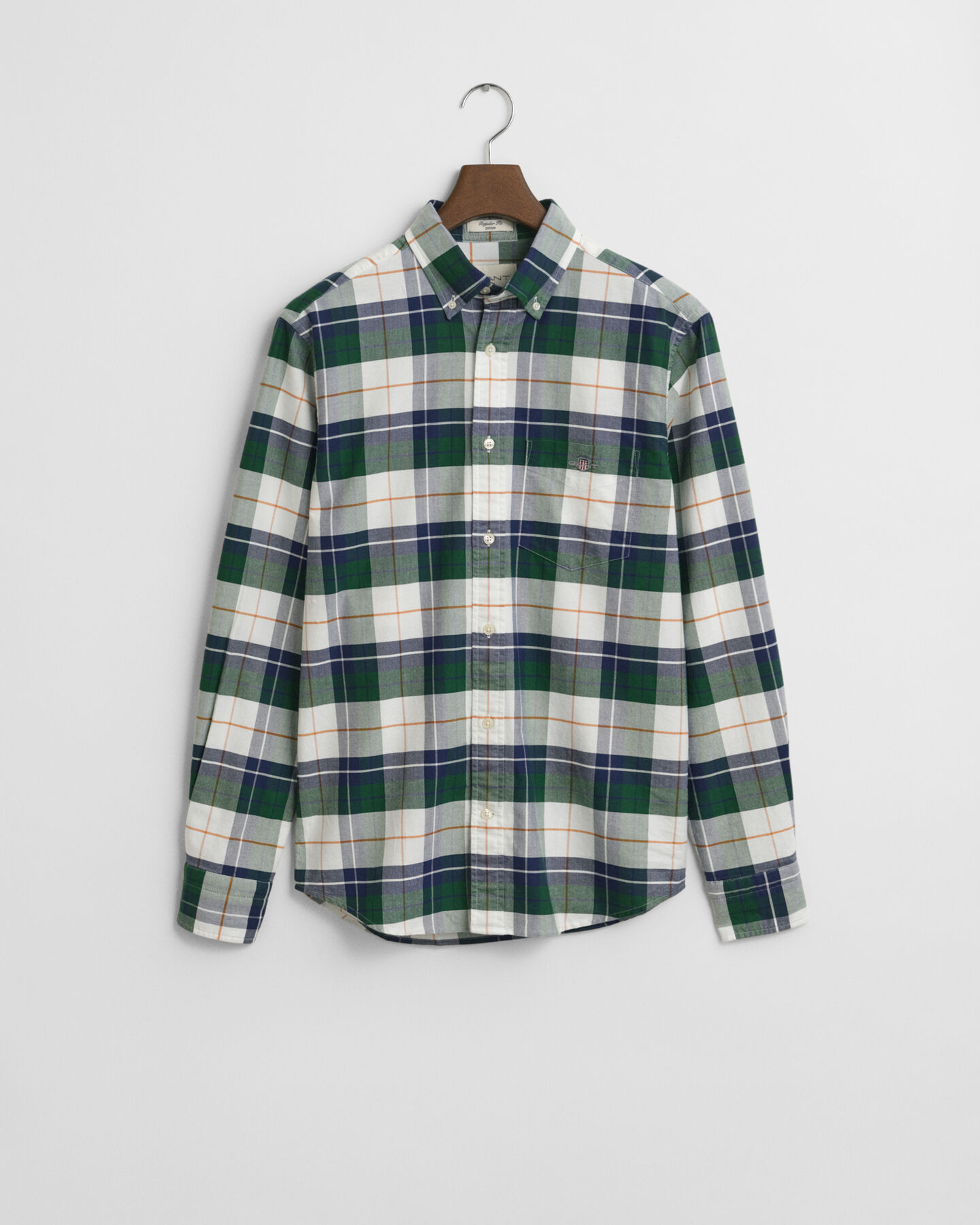 Regular Fit Classic Oxford-Hemd mit Karomuster
