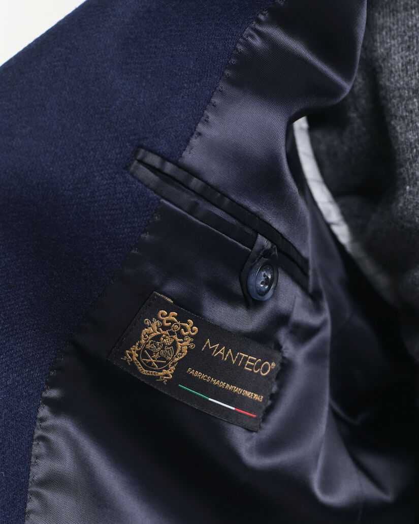 Club Sakko aus Wollflanell