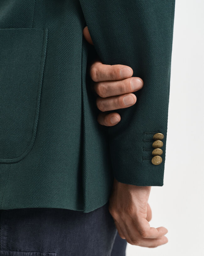 Slim Fit Club Sakko aus Baumwolle