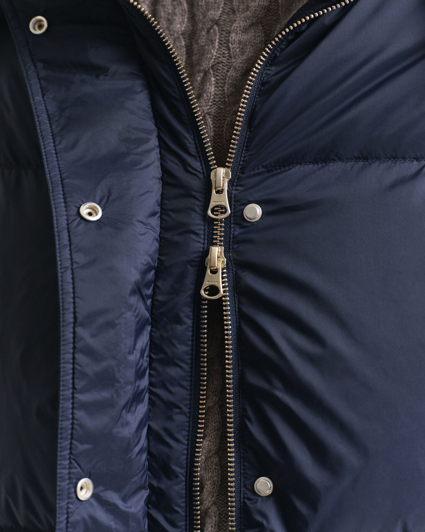 Mittellange Daunenjacke