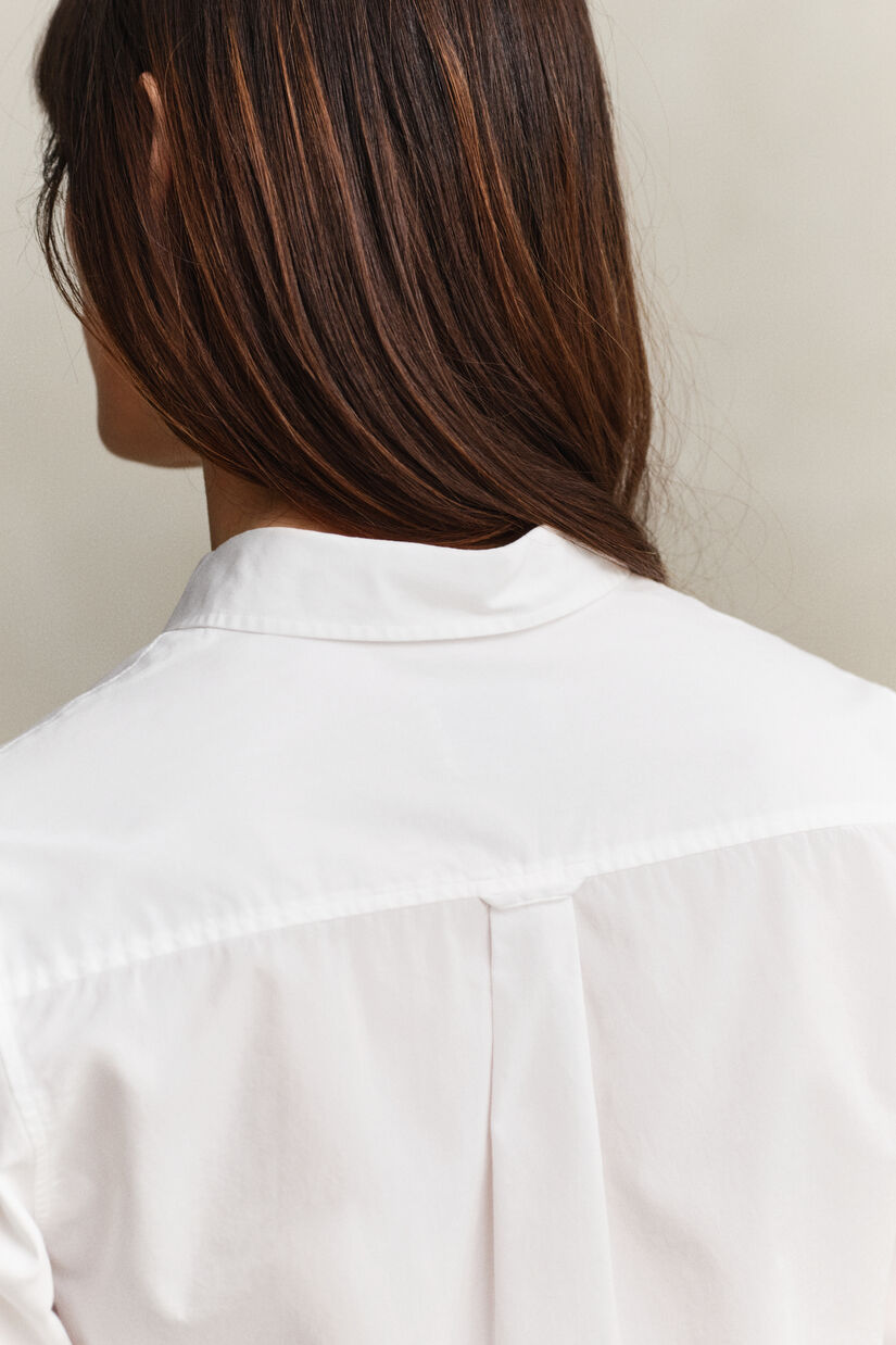 Regular Fit Classic Popeline Bluse