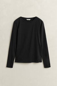 Langarm-Shirt aus Baumwolle