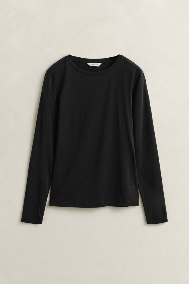 Langarm-Shirt aus Baumwolle