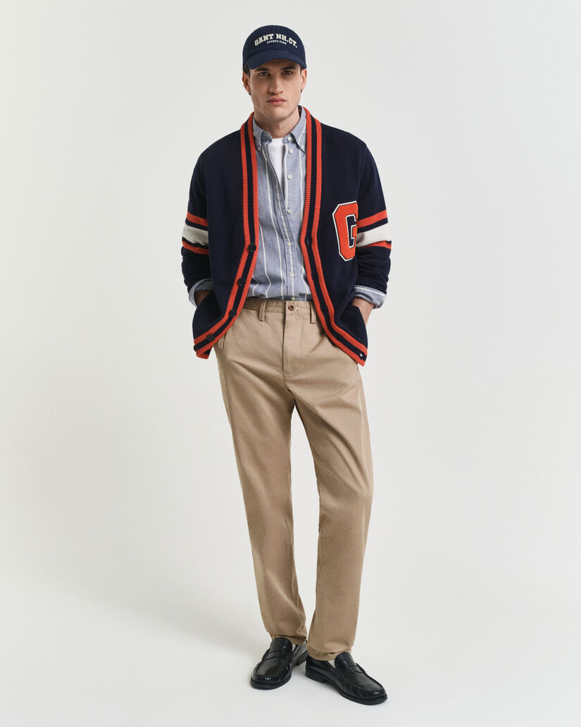 Regular Fit Twill Chinohose