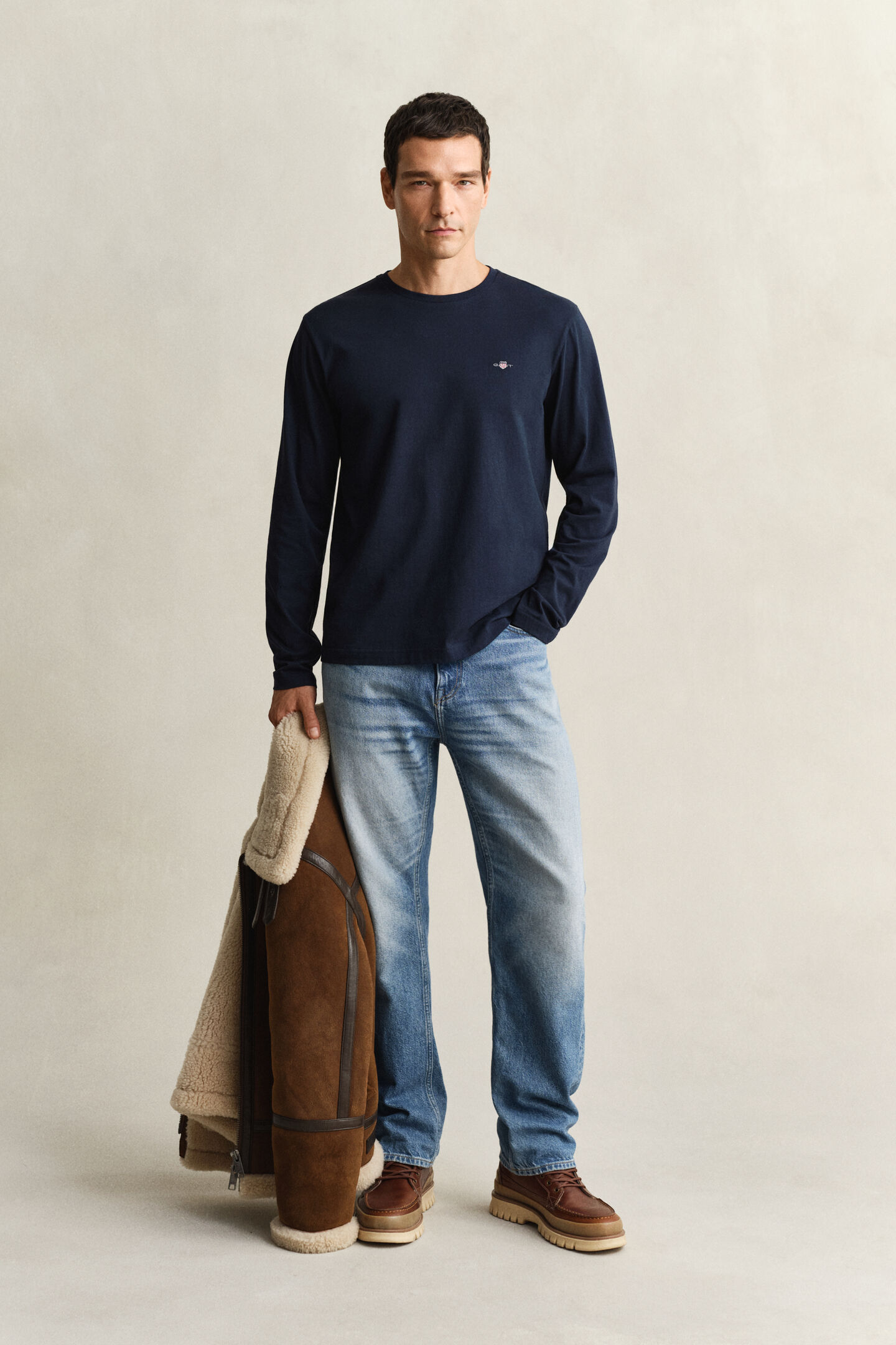 Shield Langarm-T-Shirt