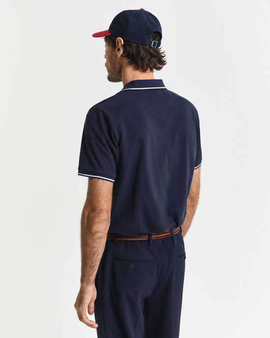 Tipped Piqu&eacute; Poloshirt