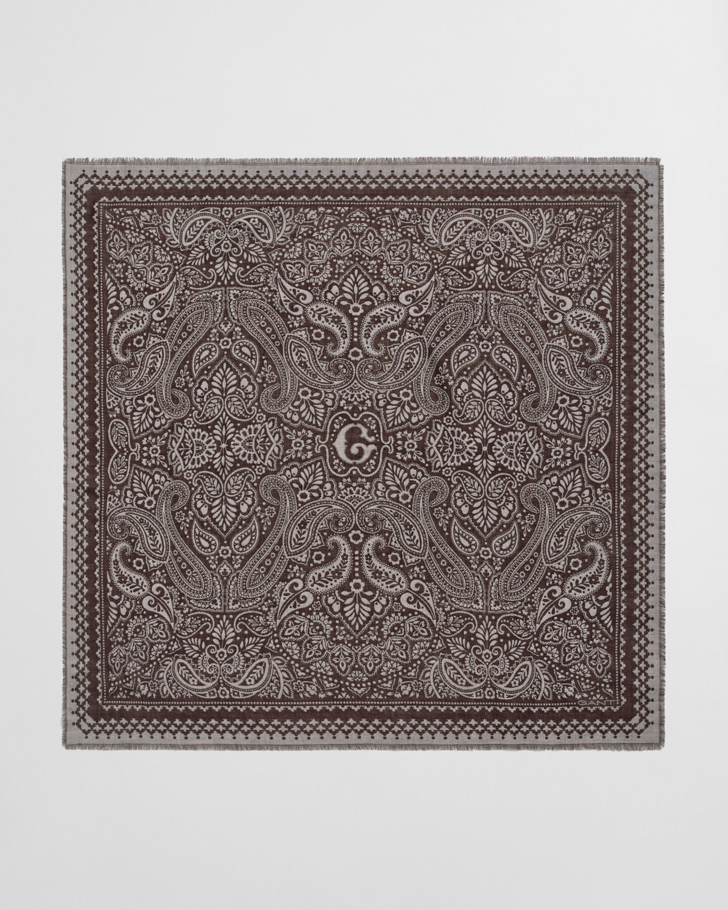 Paisley Schal aus Merinowolle