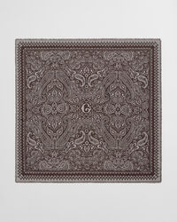 Paisley Schal aus Merinowolle