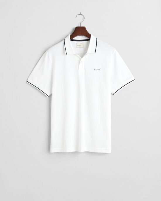 Tipped Piqu&eacute; Poloshirt
