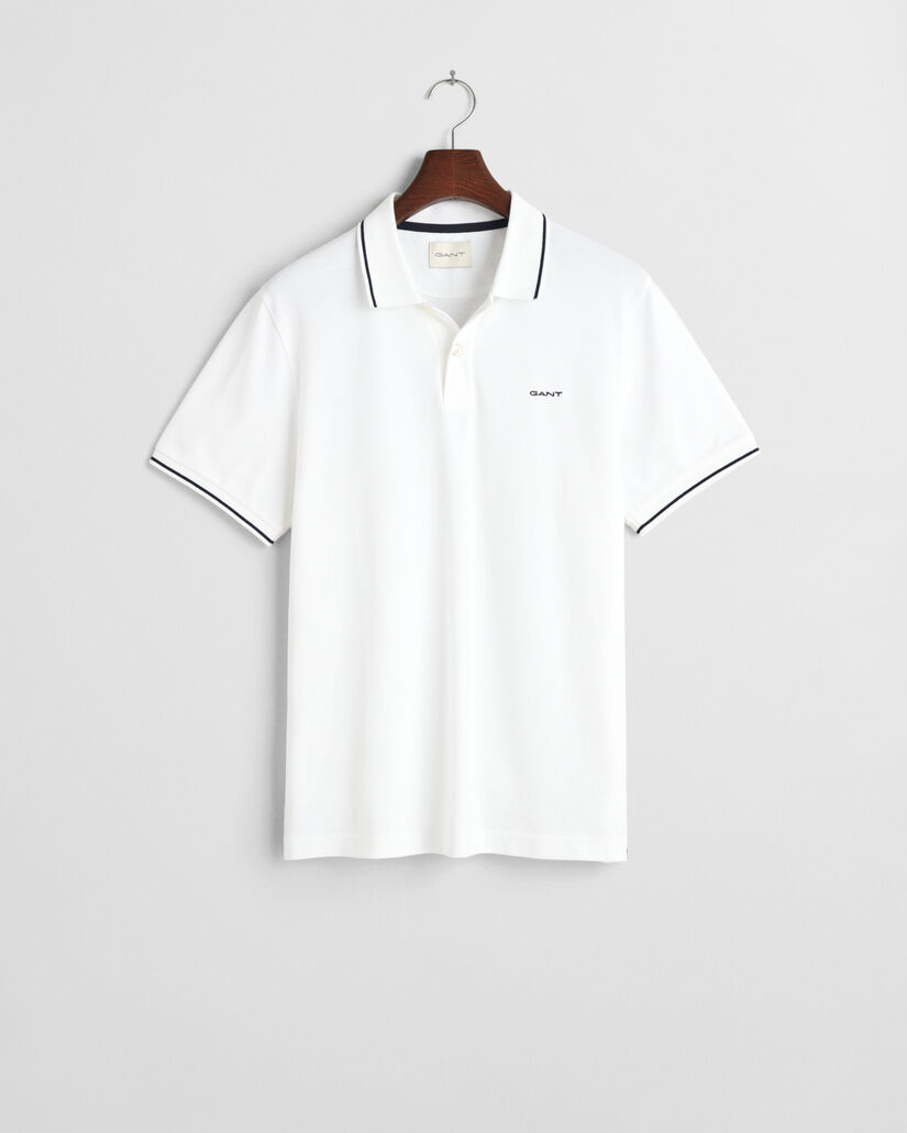 Tipped Piqu&eacute; Poloshirt